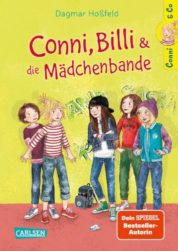 Buchcover und Innenansicht für das Buch: Conni & Co 5: Conni, Billi und die Mädchenbande
