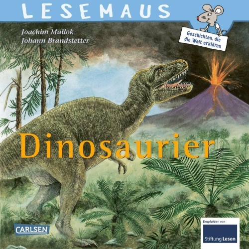 Buchcover und Innenansicht für das Buch: Dinosaurier