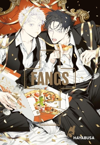 Buchcover und Innenansicht für das Buch: FANGS