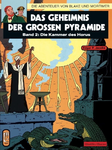 Buchcover und Innenansicht für das Buch: LE MYSTERE DE LA GRANDE PYRAMIDE 2                         