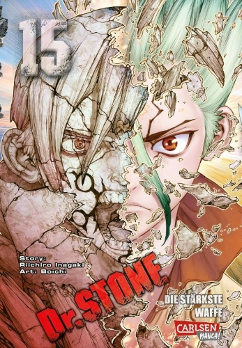 Buchcover und Innenansicht für das Buch: Dr. Stone