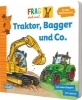 Buchcover und Innenansicht für das Buch: Frag doch mal ... die Maus: Traktor, Bagger und Co.