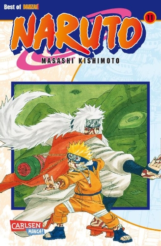 Buchcover und Innenansicht für das Buch: Naruto