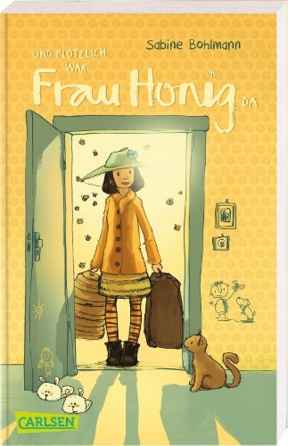Buchcover und Innenansicht für das Buch: Und plötzlich war Frau Honig da