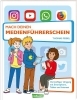 Buchcover und Innenansicht für das Buch: Mach deinen Medienführerschein