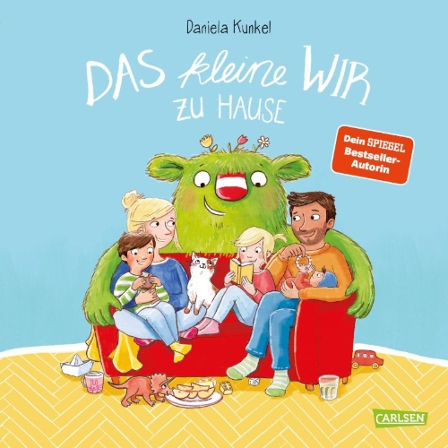 Buchcover und Innenansicht für das Buch: Das kleine WIR zu Hause