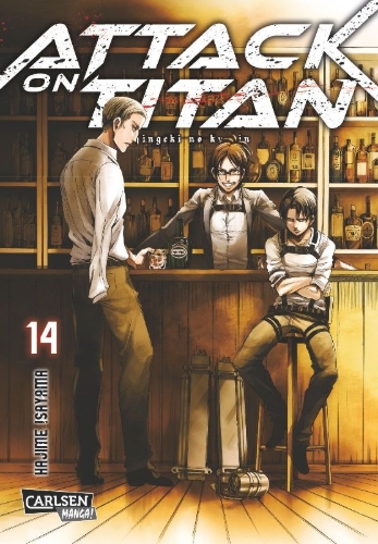 Buchcover und Innenansicht für das Buch: Shingeki no Kyojin
