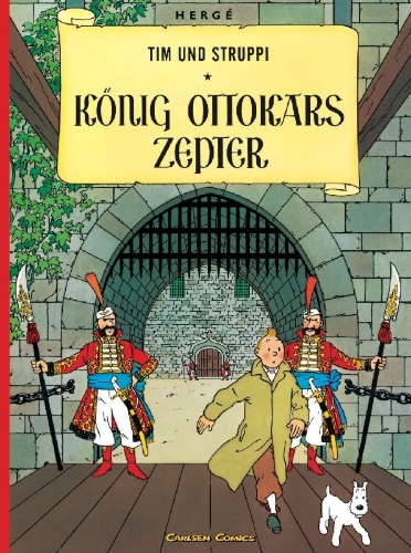 Buchcover und Innenansicht für das Buch: LE SCEPTRE D'OTTOKAR                                       