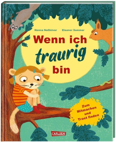 Buchcover und Innenansicht für das Buch: Wenn ich traurig bin