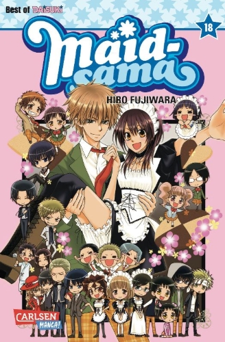 Buchcover und Innenansicht für das Buch: Kaichou wa Maid-sama!