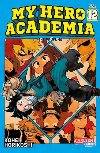 Buchcover und Innenansicht für das Buch: Boku no Hero Academia