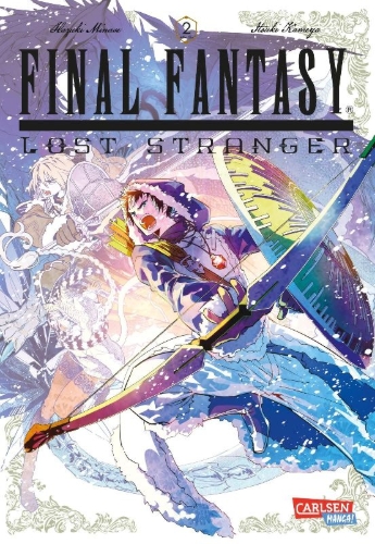 Buchcover und Innenansicht für das Buch: Final Fantasy Lost Stranger