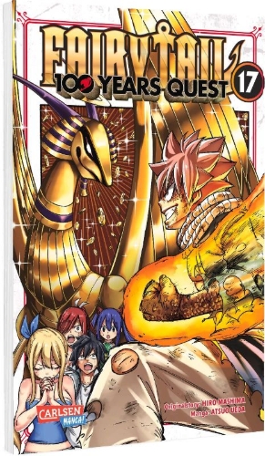 Buchcover und Innenansicht für das Buch: Fairy Tail: 100 Years Quest