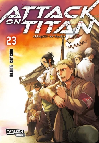 Buchcover und Innenansicht für das Buch: Shingeki no Kyojin