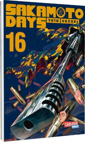 Buchcover und Innenansicht für das Buch: Sakamoto Days