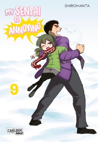 Buchcover und Innenansicht für das Buch: Senpai ga uzai kouhai no hanashi