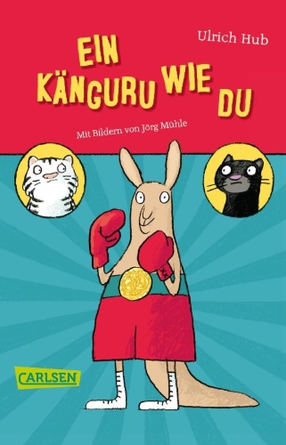 Buchcover und Innenansicht für das Buch: Ein Känguru wie du