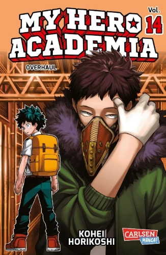 Buchcover und Innenansicht für das Buch: Boku no Hero Academia
