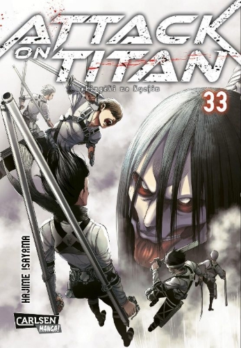 Buchcover und Innenansicht für das Buch: Shingeki no Kyojin