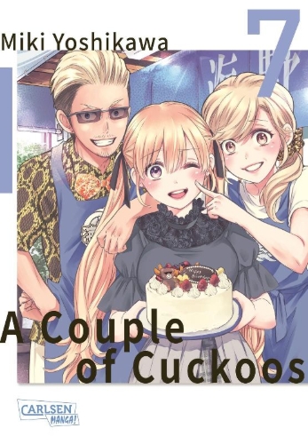 Buchcover und Innenansicht für das Buch: Cuckoo no Iinazuke