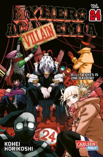 Buchcover und Innenansicht für das Buch: Boku no Hero Academia