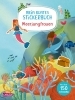 Buchcover und Innenansicht für das Buch: Mein buntes Stickerbuch: Meerjungfrauen