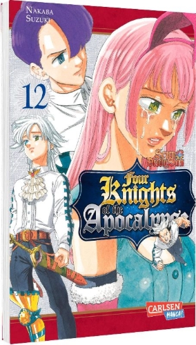 Buchcover und Innenansicht für das Buch: Mokushiroku no yonkishi