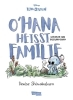 Buchcover und Innenansicht für das Buch: 'Ohana Means Family. Musings on Everyday Life