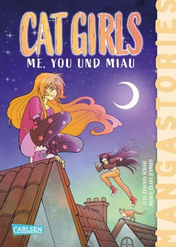 Buchcover und Innenansicht für das Buch: CAT GIRLS Band 2 - ME, YOU und MIAU