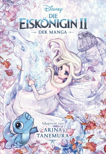Buchcover und Innenansicht für das Buch: Frozen 2 - the Manga