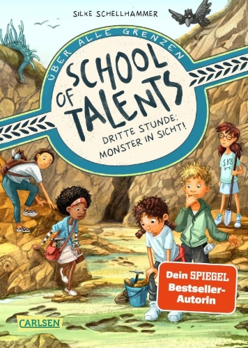 Buchcover und Innenansicht für das Buch: School of Talents 3: Dritte Stunde: Monster in Sicht!
