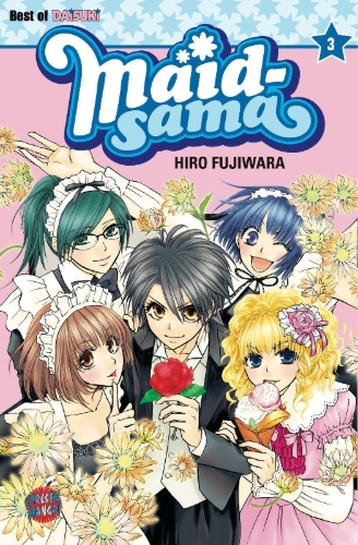 Buchcover und Innenansicht für das Buch: Kaichou wa Maid-sama!