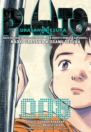 Buchcover und Innenansicht für das Buch: Pluto: Urasawa X Tezuka 08