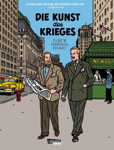 Buchcover und Innenansicht für das Buch: Un autre regard sur Blake & Mortimer - Tome 0. L'Art de la guerre