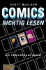 Buchcover und Innenansicht für das Buch: Comics richtig lesen