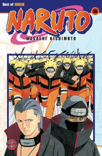 Buchcover und Innenansicht für das Buch: Naruto