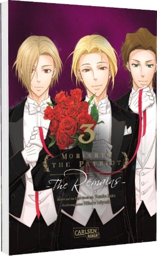 Buchcover und Innenansicht für das Buch: Yuukoku no Moriarty