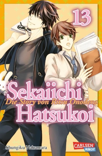 Buchcover und Innenansicht für das Buch: Sekaiichi Hatsukoi