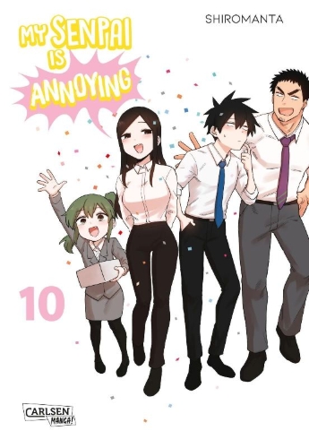 Buchcover und Innenansicht für das Buch: Senpai ga uzai kouhai no hanashi
