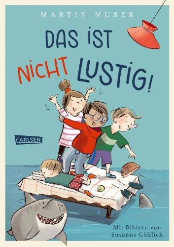 Buchcover und Innenansicht für das Buch: Das ist nicht lustig!