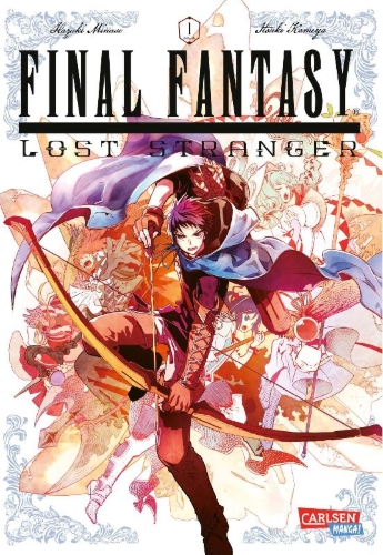 Buchcover und Innenansicht für das Buch: Final Fantasy Lost Stranger
