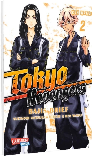 Buchcover und Innenansicht für das Buch: Tokyo Revengers - Baji Keisuke kara no Tegami