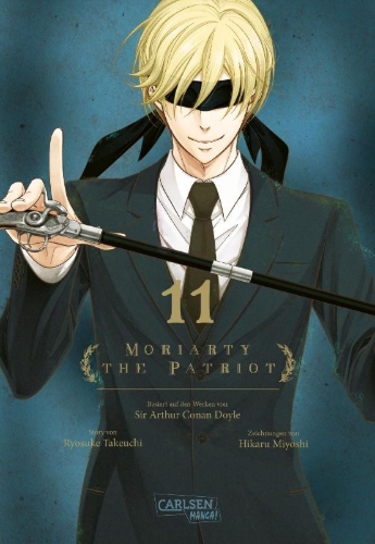 Buchcover und Innenansicht für das Buch: Yuukoku no Moriarty