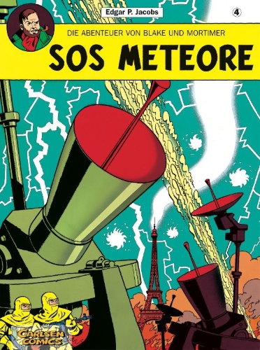 Buchcover und Innenansicht für das Buch: S.O.S. METEORES                                            