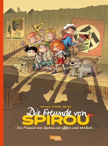 Buchcover und Innenansicht für das Buch: Die Freunde von Spirou 1 (Die Freunde von Spirou 1)