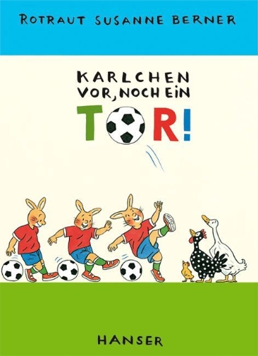 Buchcover und Innenansicht für das Buch: Karlchen vor, noch ein Tor!
