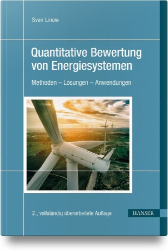 Buchcover und Innenansicht für das Buch: Quantitative Bewertung von Energiesystemen