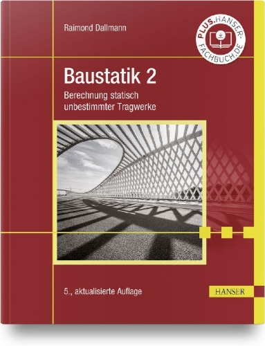 Buchcover und Innenansicht für das Buch: Baustatik 2