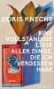 Buchcover und Innenansicht für das Buch: Eine vollständige Liste aller Dinge, die ich vergessen habe