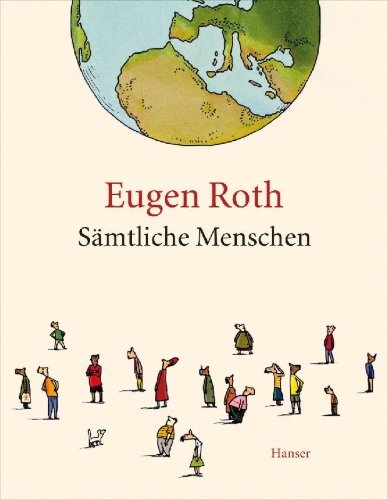 Buchcover und Innenansicht für das Buch: Sämtliche Menschen